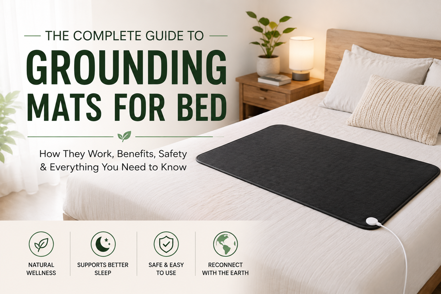 The Complete Guide to Grounding Mats for Bed: How They Work, Benefits, Safety & Everything You Need to Know (2026)