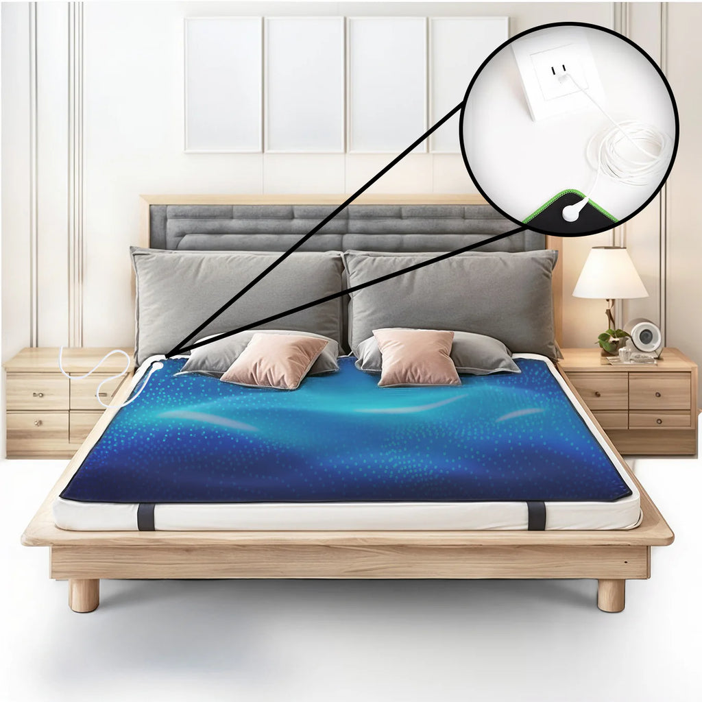 Premium Grounding Mat for Bed – Earthing Sleep Mat