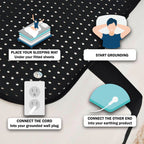Premium Grounding Mat for Bed – Earthing Sleep Mat