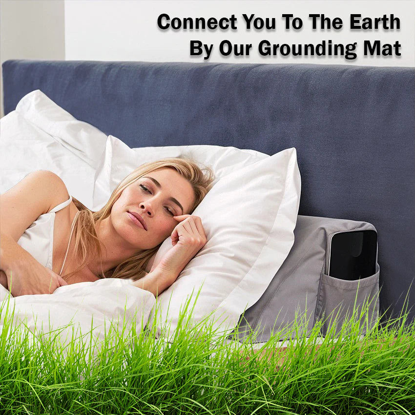 Premium Grounding Mat for Bed – Earthing Sleep Mat